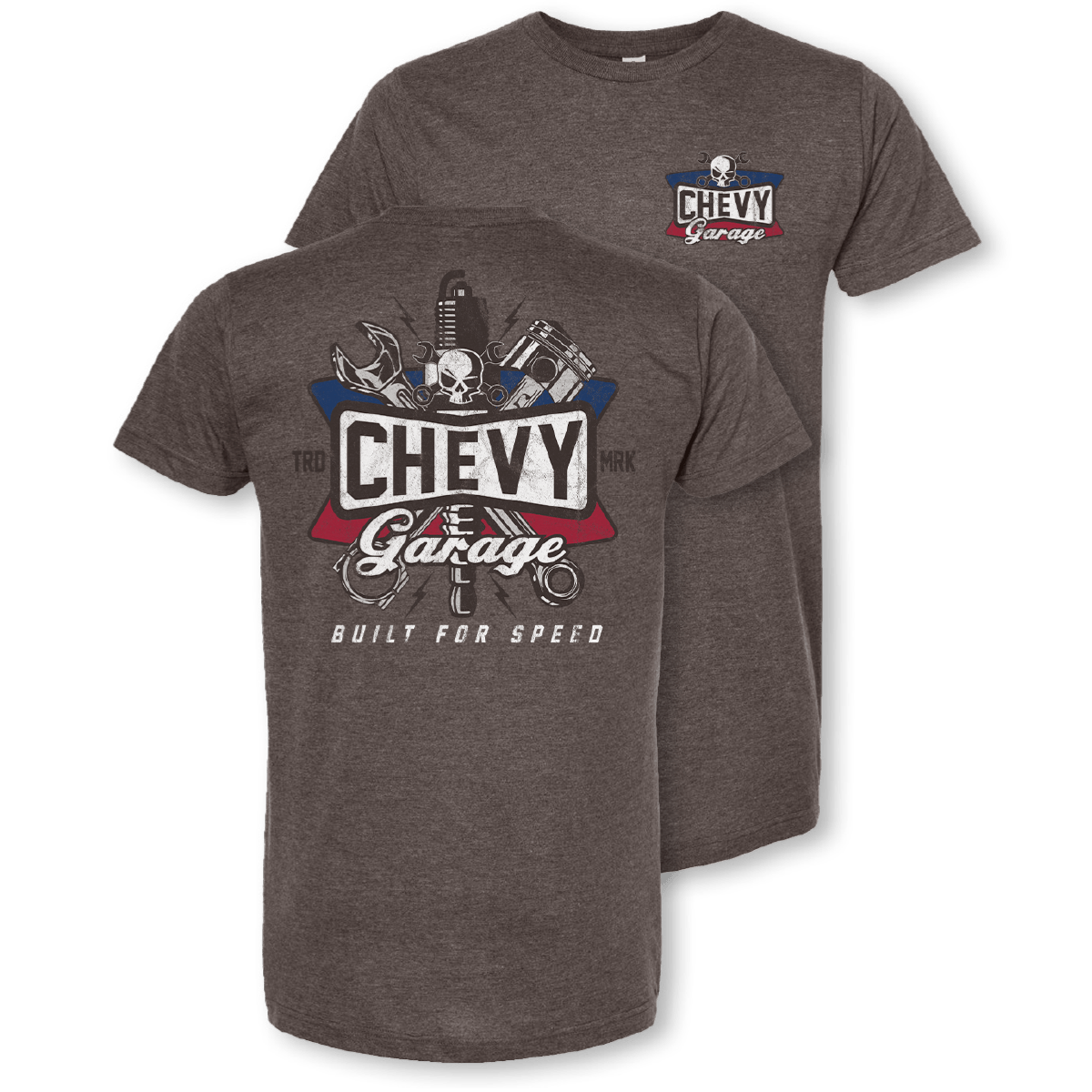 Chevy Garage Built for Speed T-Shirt