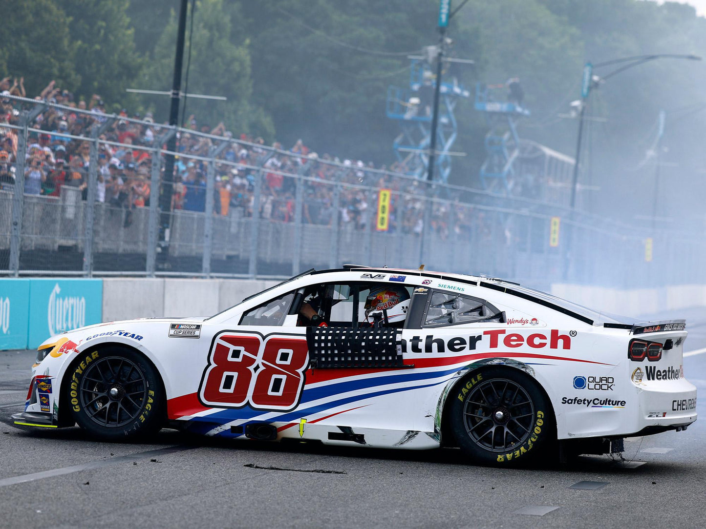 Shane van Gisbergen #88 2025 WeatherTech Chicago Raced WIN 1:24 Diecast *PREORDER*