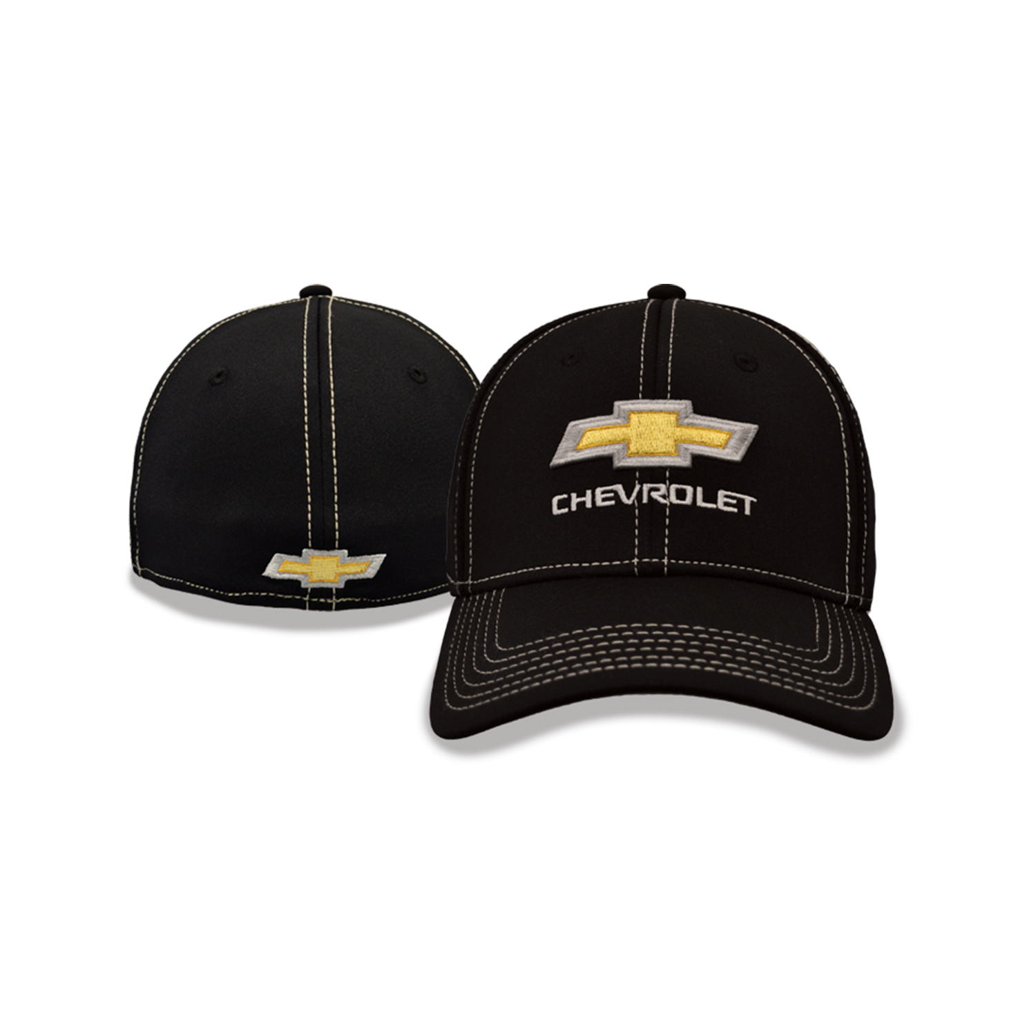 Chevrolet "Gold Bowtie" Moisture Wicking Flexfit Hat