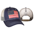 Chevrolet "Stone American Flag" Snapback Hat