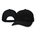 Chevrolet "Black Chrome Bowtie" Airtek Performance Mesh Snapback Hat