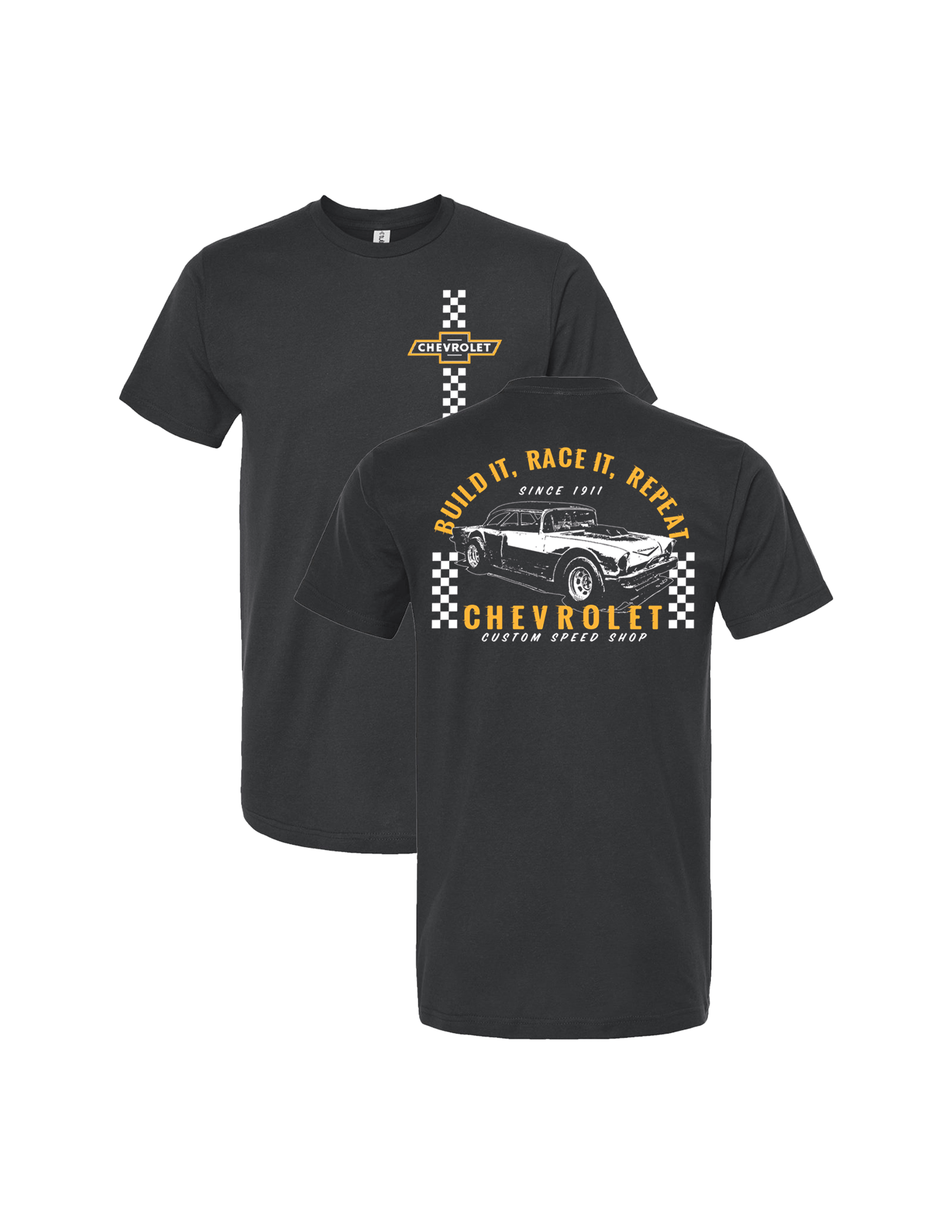 Chevrolet "Build it, Race it, Repeat." T-Shirt