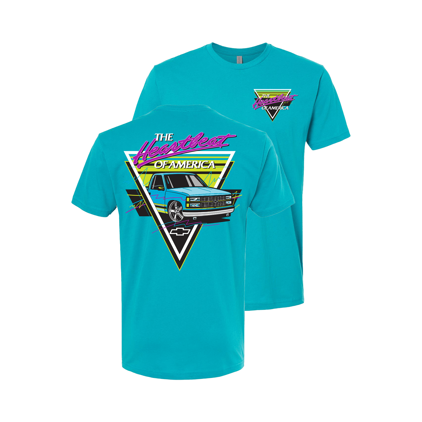 Chevy Trucks "OBS Heartbeat" T-Shirt