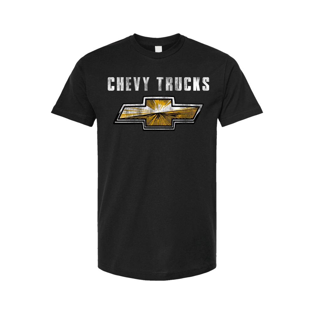 Chevy Trucks Gold Bowtie T-Shirt