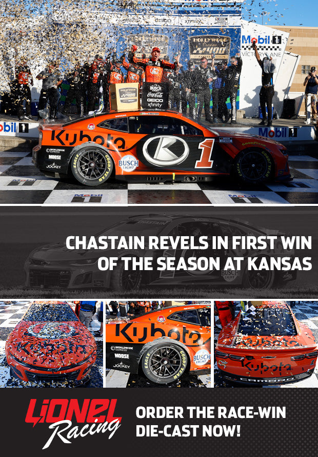 Ross Chastain #1 2024 Kansas Speedway Hollywood Casino 400 Raced Win 1:64 Diecast