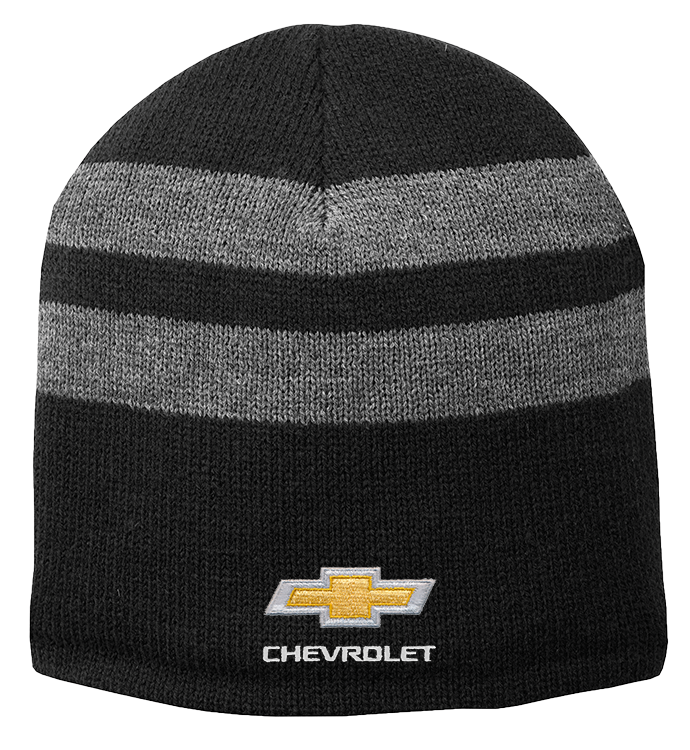 Fleece Lined Stripe Beanie