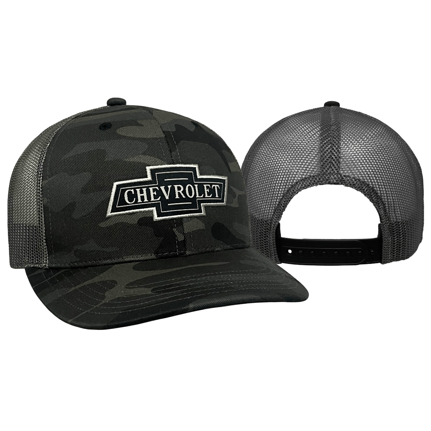 Chevrolet "Black Camo Heritage" Snapback Hat