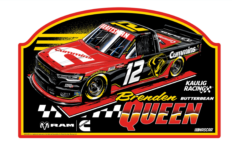 Brenden Queen 11x17 Wood Sign