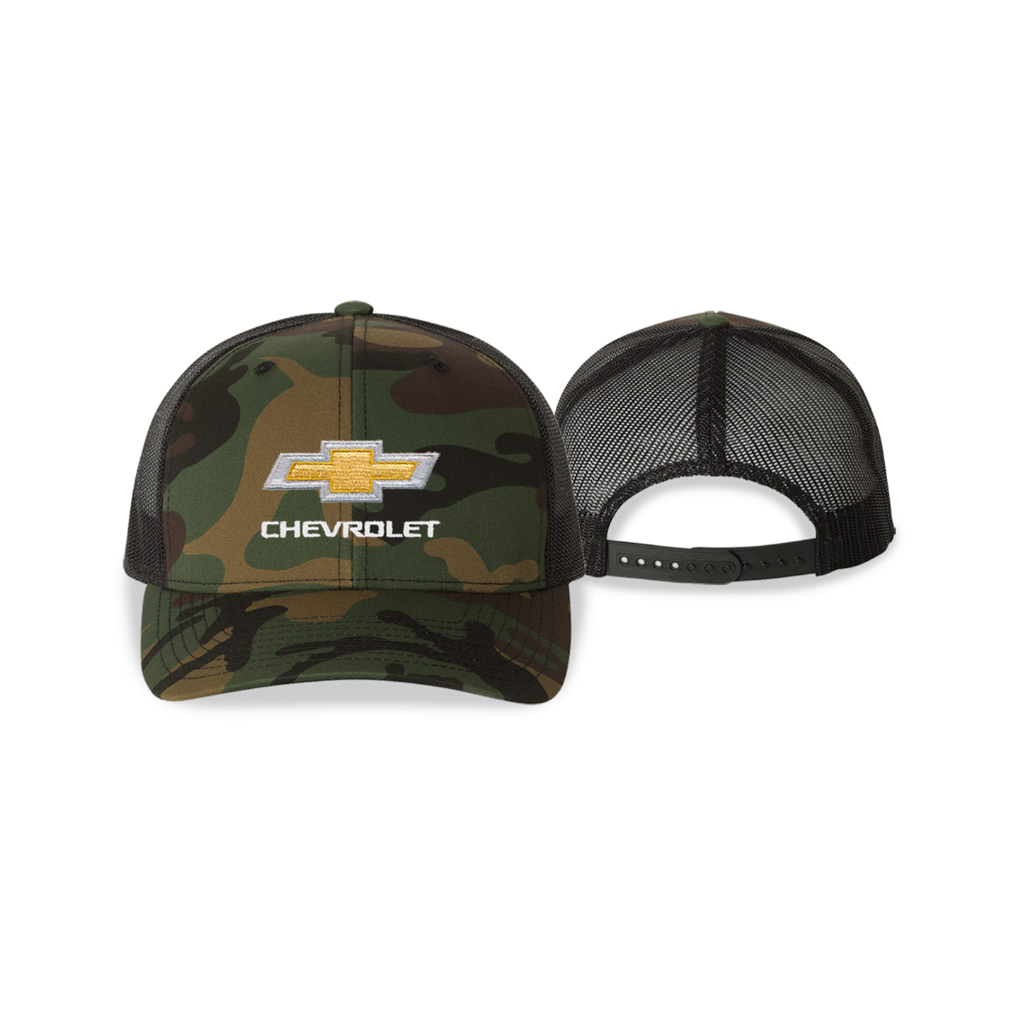 Chevrolet Camo Mesh Snapback