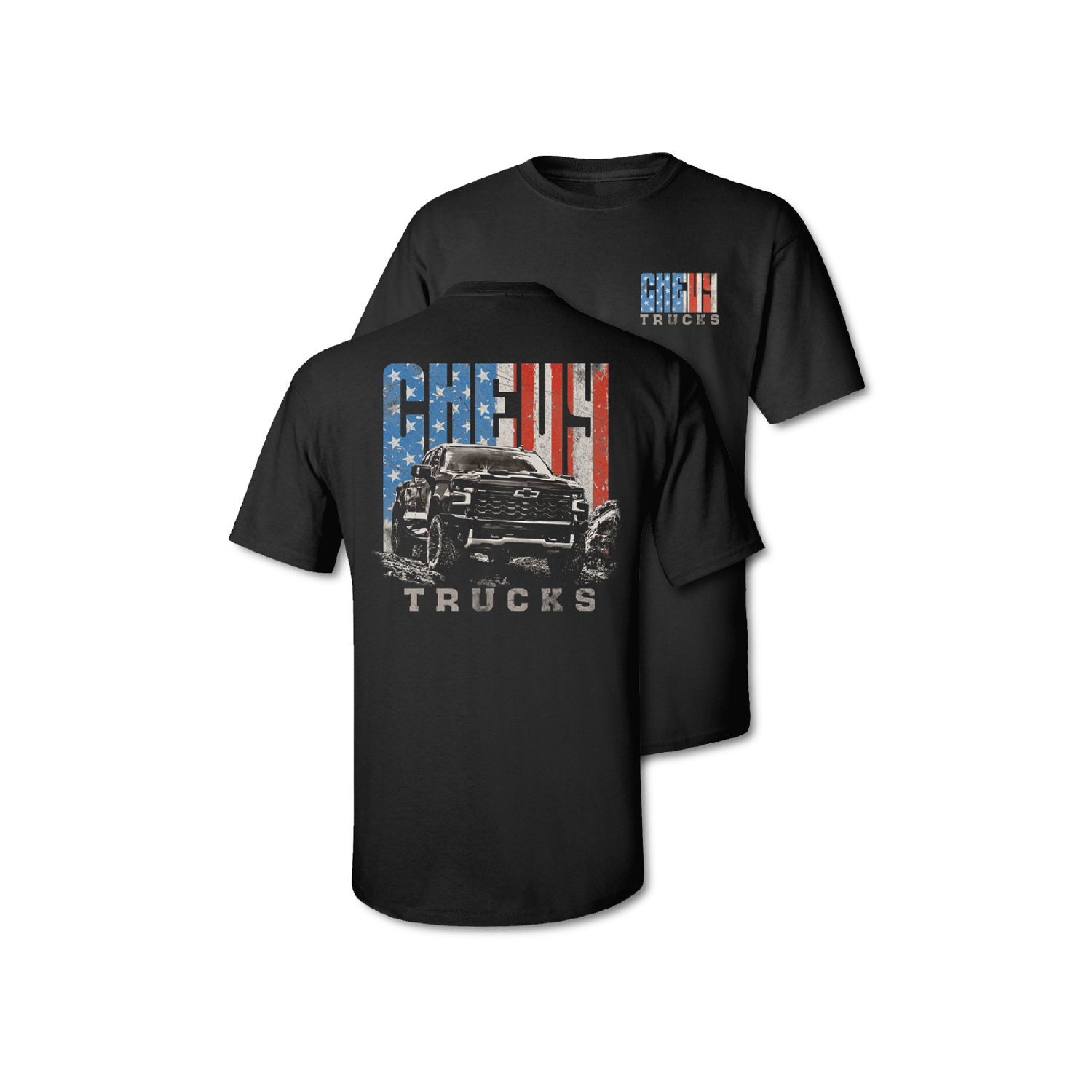 Chevy Trucks "Silverado USA" T-Shirt